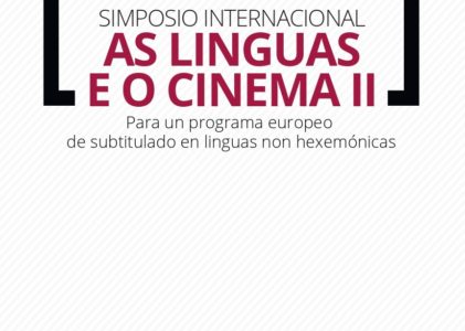 Simposio internacional ‘As Linguas e o Cinema’