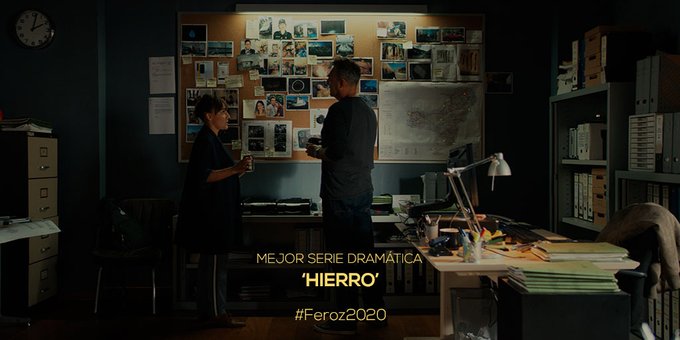 A serie ‘Hierro’ producida por Portocabo galardoada con dous Premios Feroz