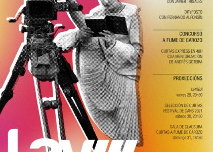 Vedra acolle esta fin de semana unha nova edición do LAV.mov, con formación audiovisual, concurso de curtas express e as proxeccións de ‘Dhogs’ e as curtas gañadoras do Festival de Cans