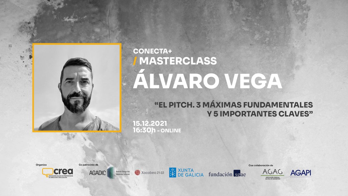 Masterclass de Pitch con Álvaro Vega