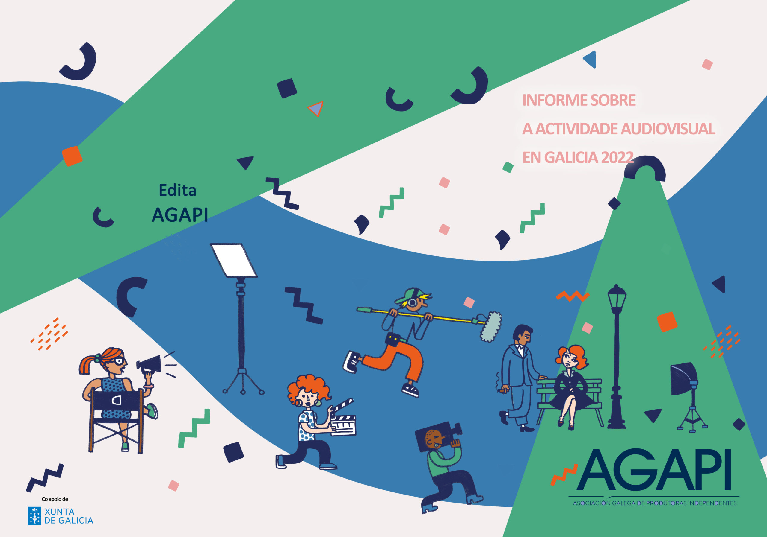 Agapi publica o ‘Informe sobre a actividade audiovisual en Galicia 2022’