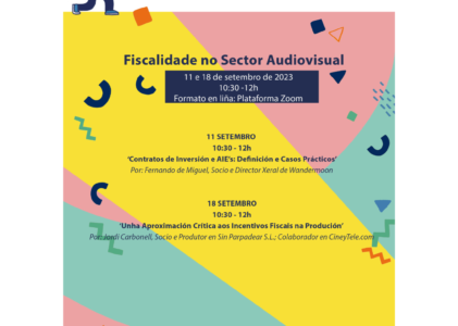 AGAPI organiza unhas novas xornadas formativas sobre ‘Fiscalidade no Sector Audiovisual’