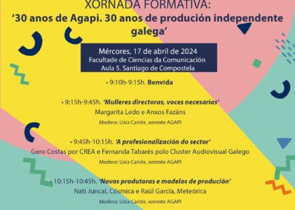 Formación nas tres universidades galegas para celebrar os 30 anos de Agapi